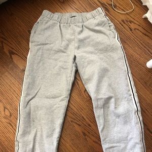 Gray brandy Melville sweatpants